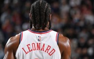 收官战快船迎战勇士 伦纳德因左脚踝扭伤出战成疑