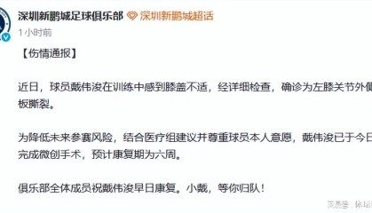 九游-命运多舛！前申花国脚再受重伤，离队后仍厄运不断