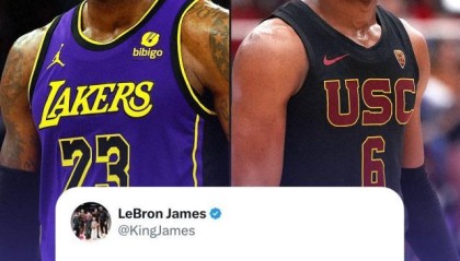 布朗尼25年才能被选中？詹姆斯：模拟选秀毫无意义！